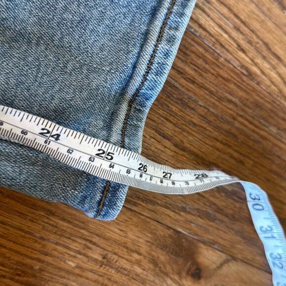 Lands End high rise stovepipe straight ankle jeans size 8 - Picture 4 of 12